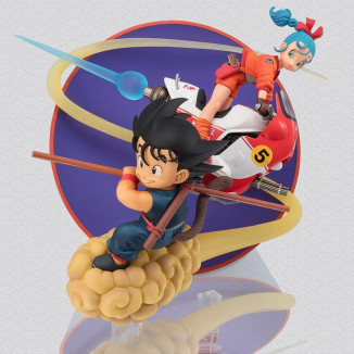 Bandai Dragon Ball Figuarts Zero - Son Goku y Bulma