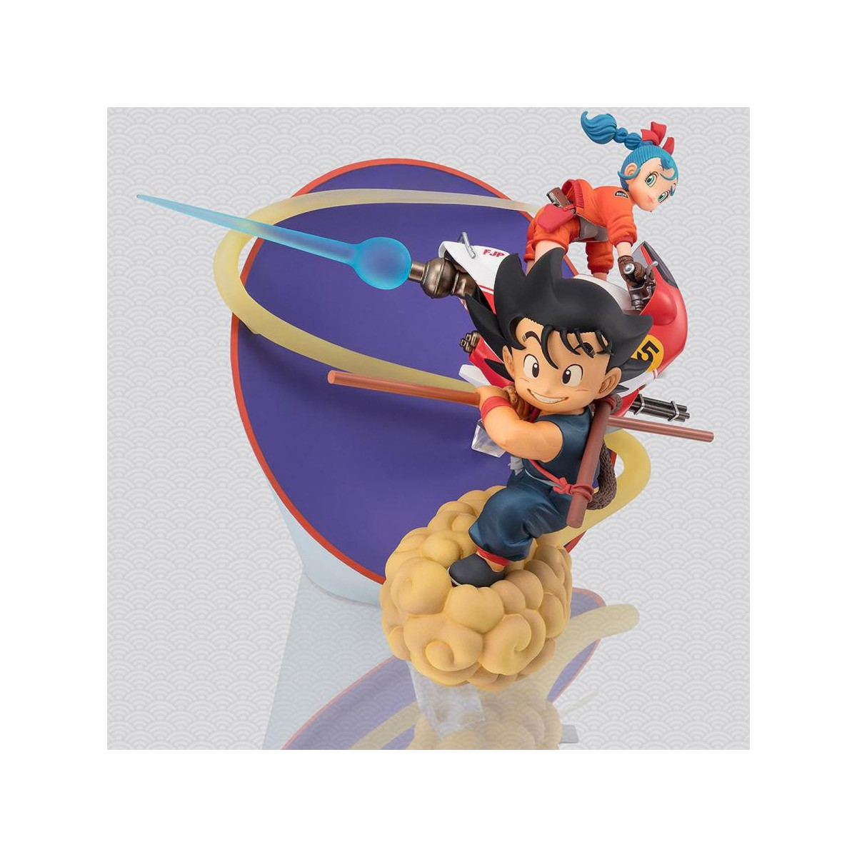 Bandai Dragon Ball Figuarts Zero - Son Goku y Bulma