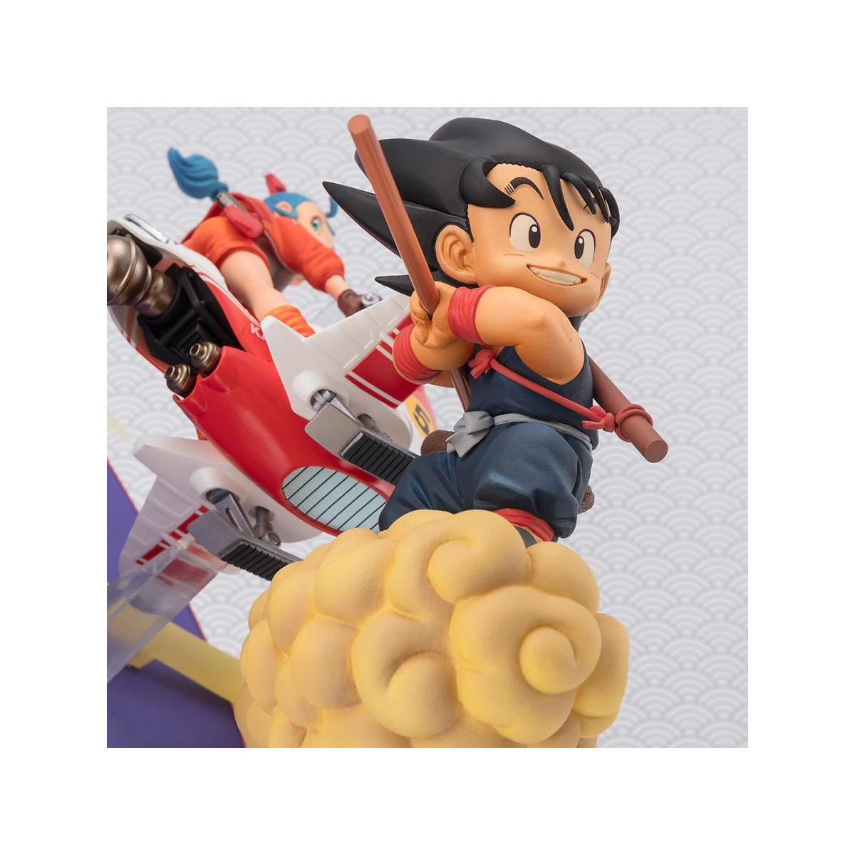 Bandai Dragon Ball Figuarts Zero - Son Goku y Bulma