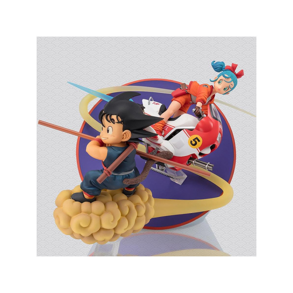 Bandai Dragon Ball Figuarts Zero - Son Goku y Bulma