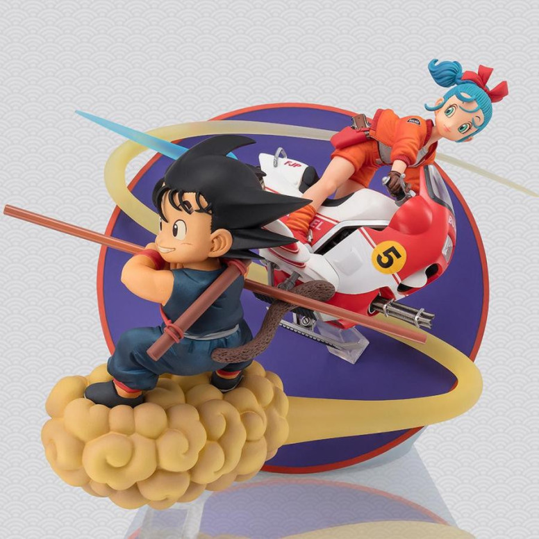 Bandai Dragon Ball Figuarts Zero - Son Goku y Bulma