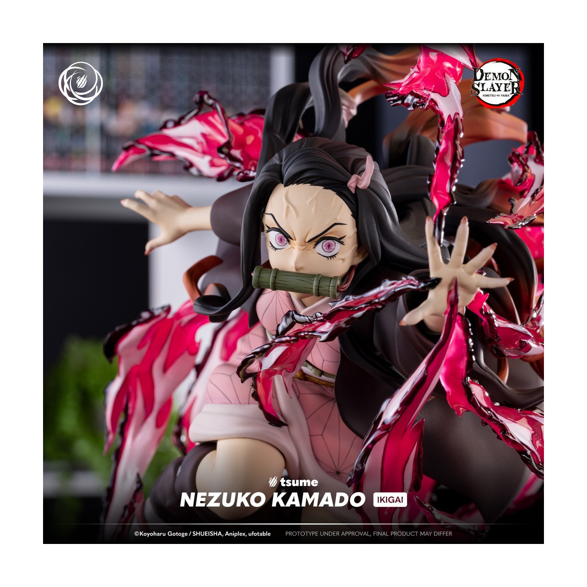 Tsume Ikigai - Nezuko KAMADO - Guardianes de la Noche (Kimetsu no Yaiba)