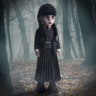 Mezco Living Dead Dolls - Uniforme de la Academia Addams Nevermore - Miércoles