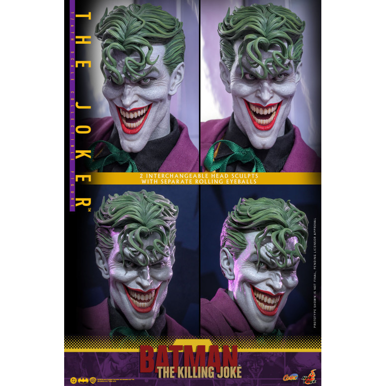 Hot Toys DC Comics - THE JOKER (The Killing Joke) Obra Maestra del Cómic 1/6 - Batman