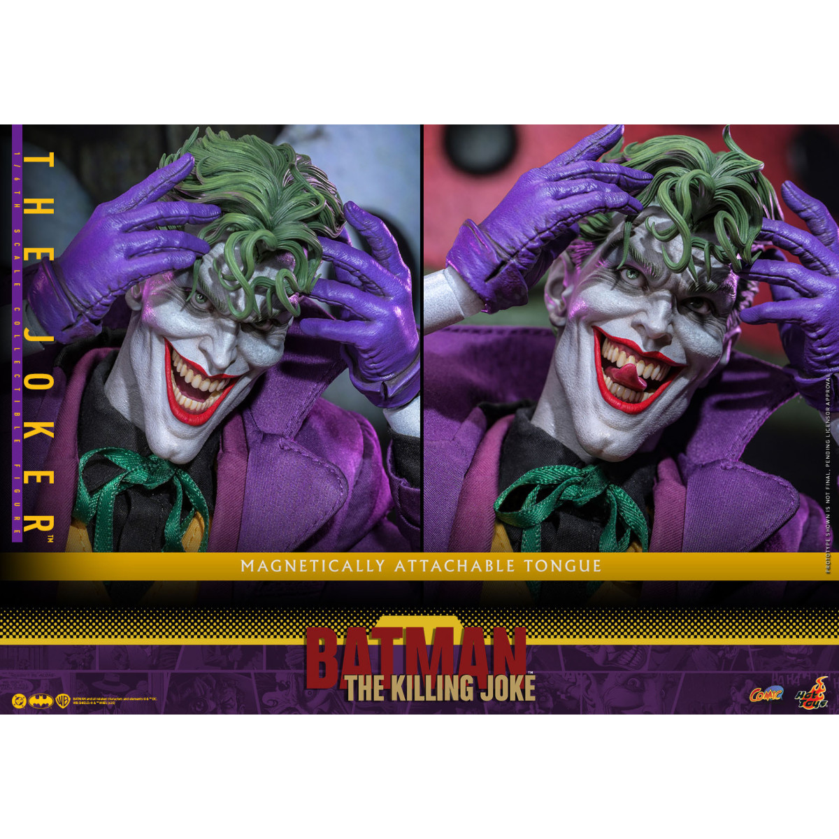 Hot Toys DC Comics - THE JOKER (The Killing Joke) Obra Maestra del Cómic 1/6 - Batman