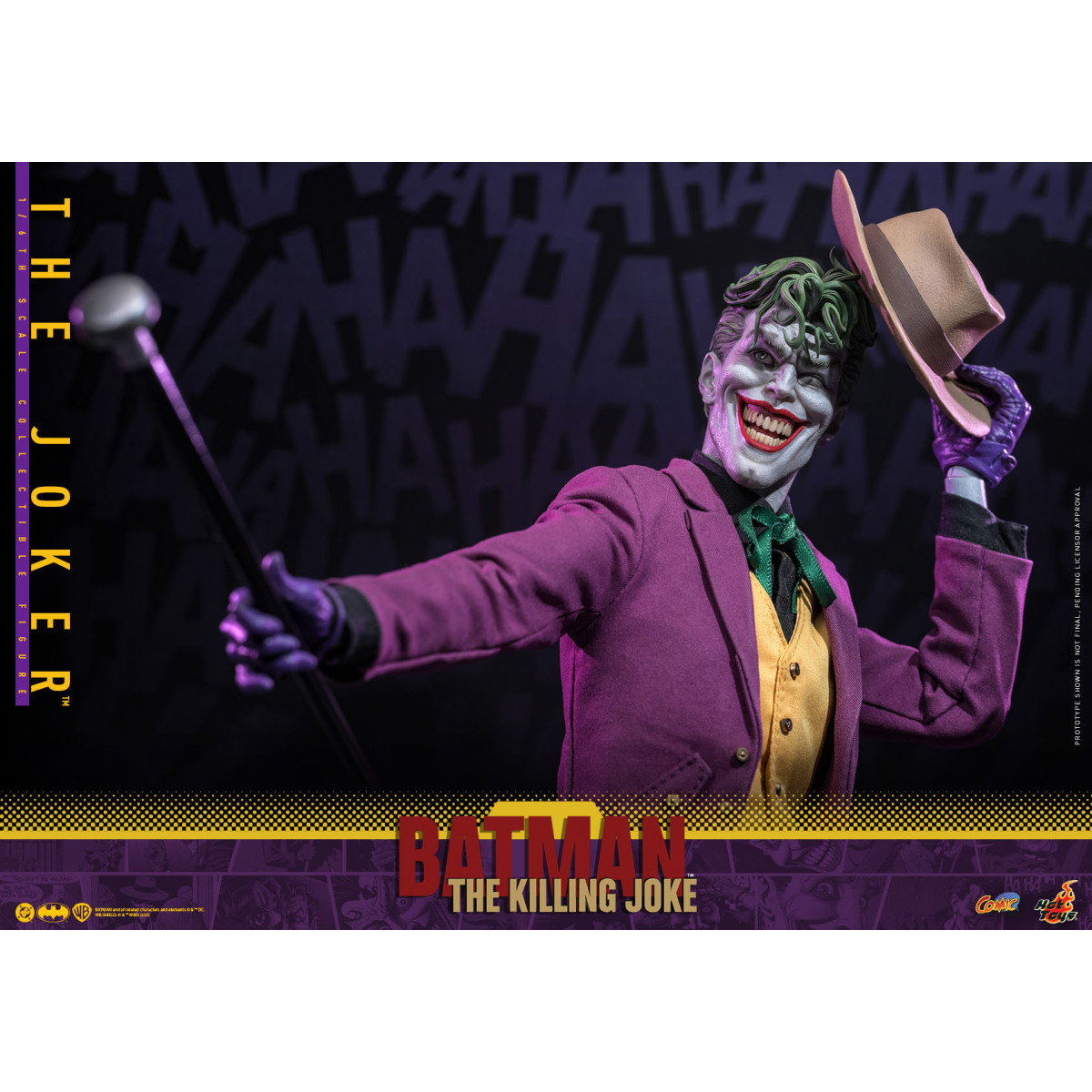 Hot Toys DC Comics - THE JOKER (The Killing Joke) Obra Maestra del Cómic 1/6 - Batman