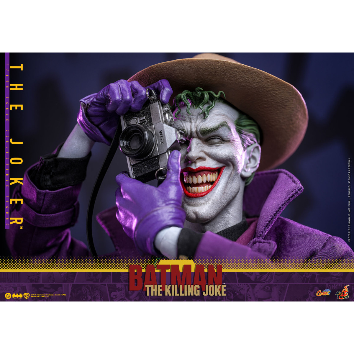 Hot Toys DC Comics - THE JOKER (The Killing Joke) Obra Maestra del Cómic 1/6 - Batman