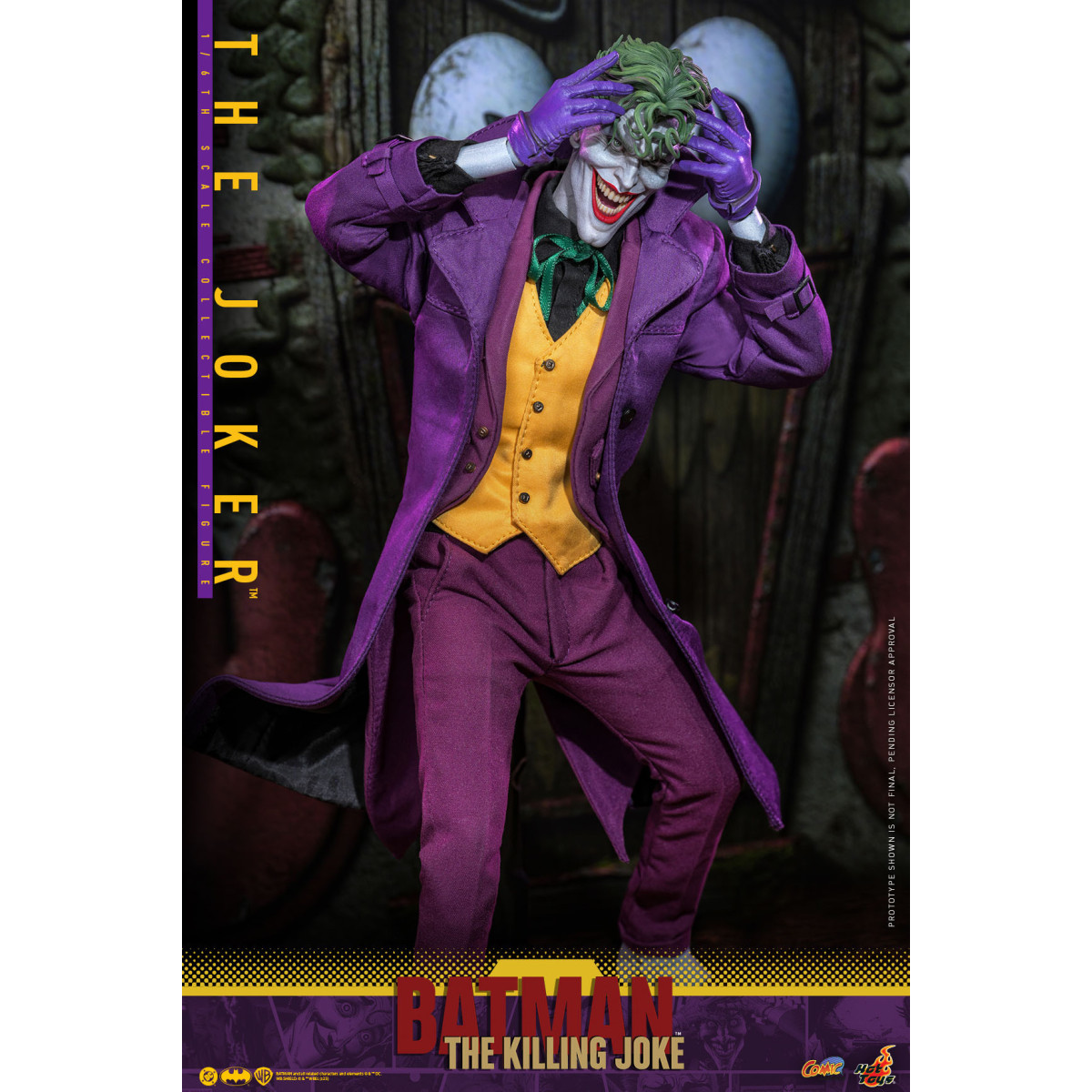 Hot Toys DC Comics - THE JOKER (The Killing Joke) Obra Maestra del Cómic 1/6 - Batman