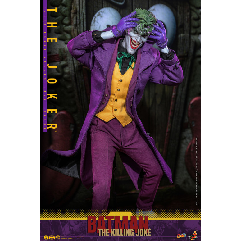 Hot Toys DC Comics - THE JOKER (The Killing Joke) Obra Maestra del Cómic 1/6 - Batman