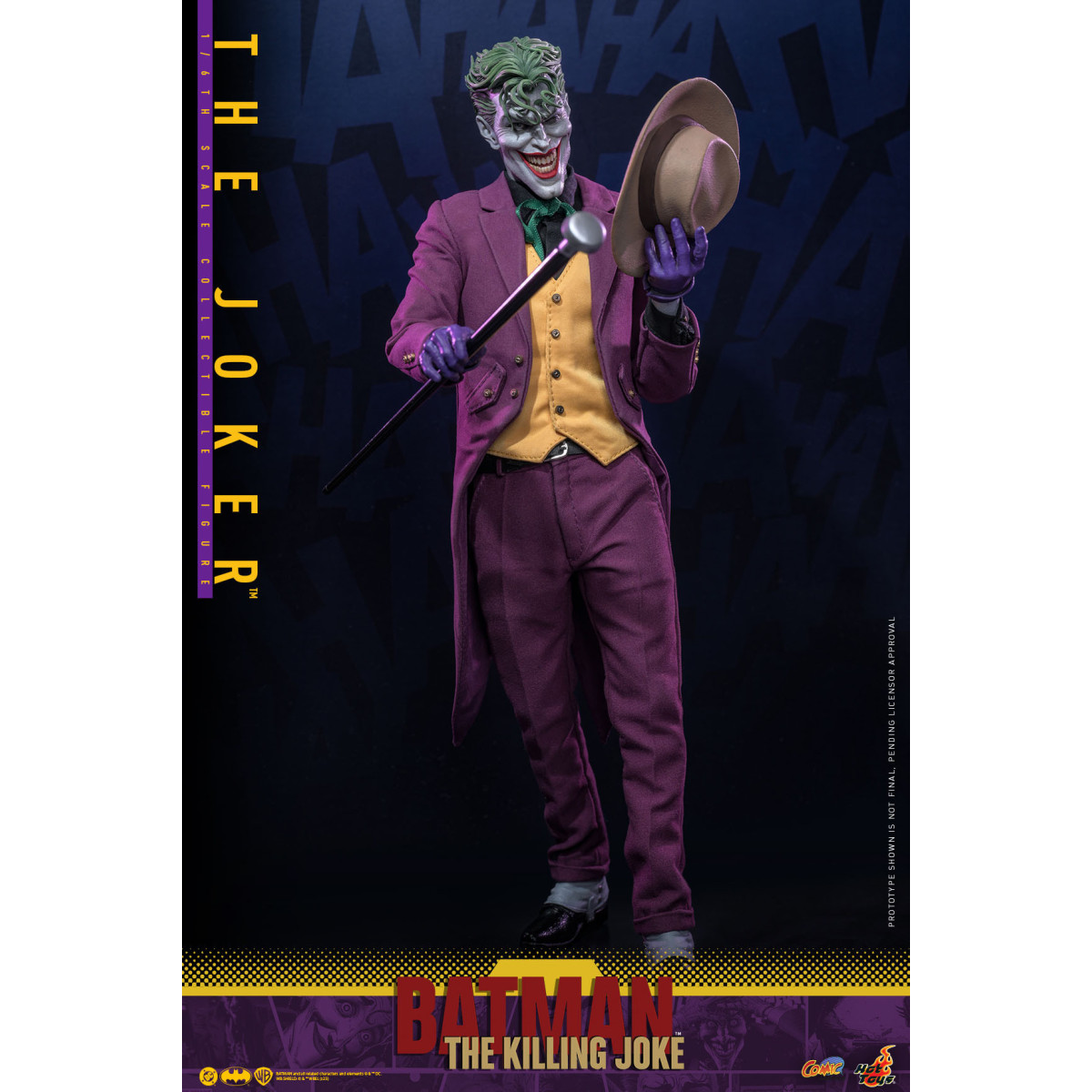 Hot Toys DC Comics - THE JOKER (The Killing Joke) Obra Maestra del Cómic 1/6 - Batman