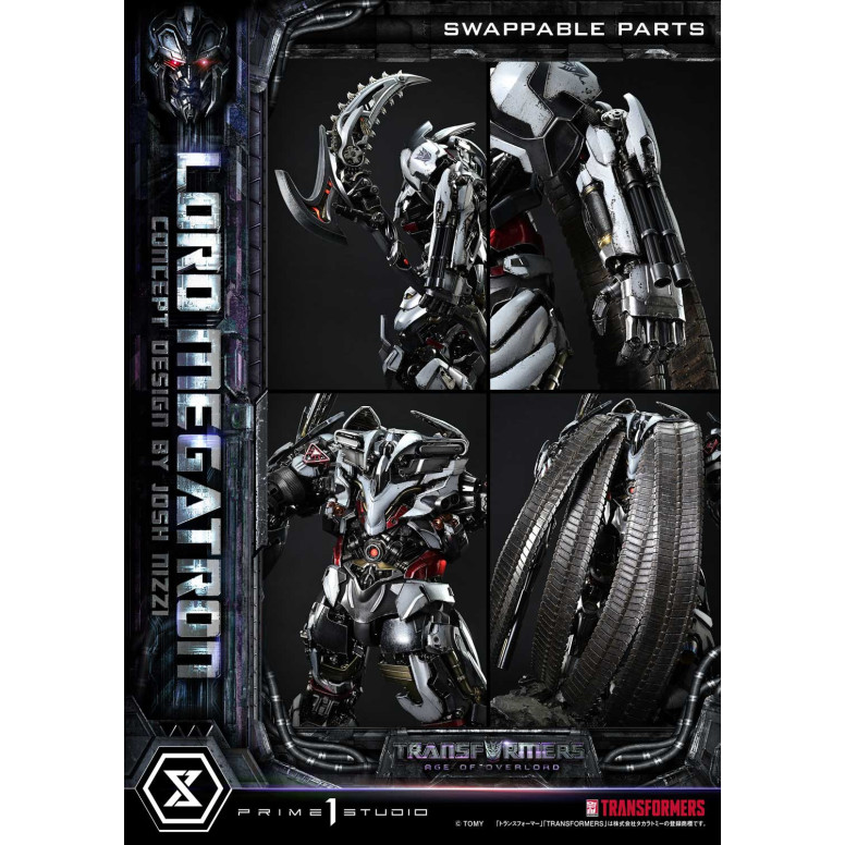 Prime 1 Studio - Megatron Overlord Bonus Version - Transformers Age of Overlord