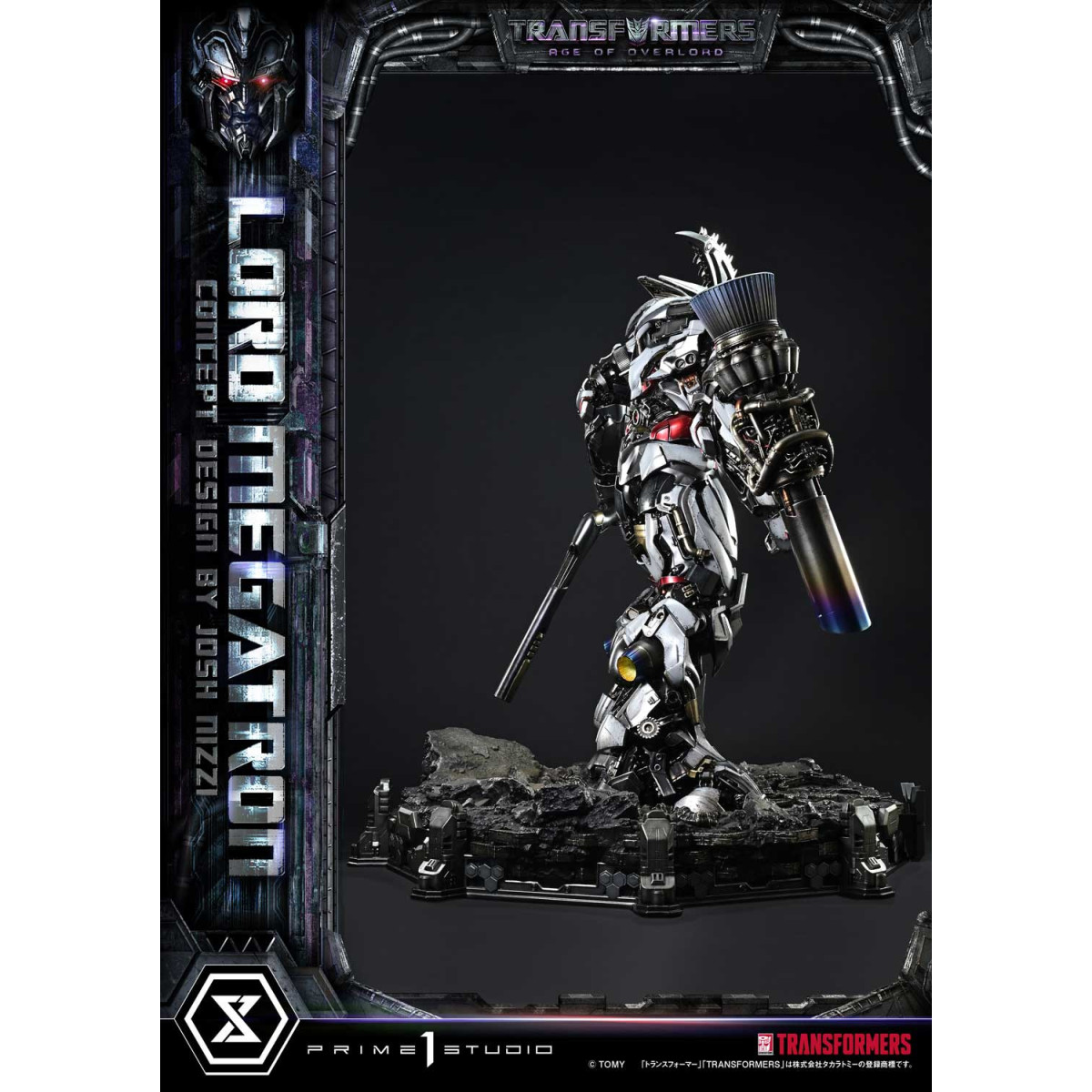Prime 1 Studio - Megatron Overlord Bonus Version - Transformers Age of Overlord