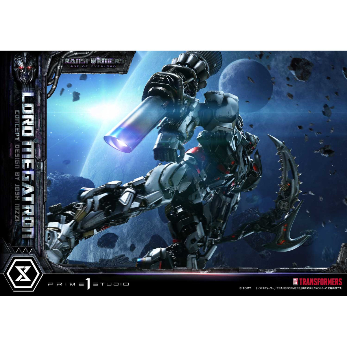 Prime 1 Studio - Megatron Overlord Bonus Version - Transformers Age of Overlord