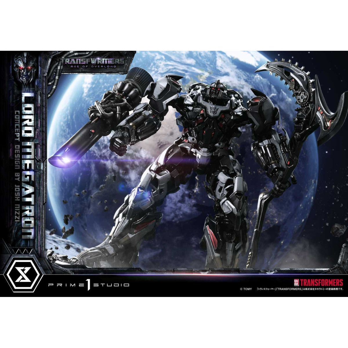 Prime 1 Studio - Megatron Overlord Bonus Version - Transformers Age of Overlord