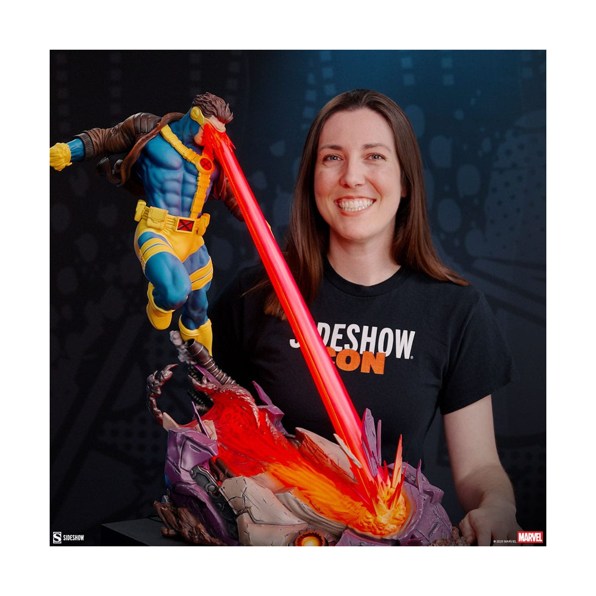 Sideshow Marvel - Formato Premium Cíclope 1/4 - X-Men