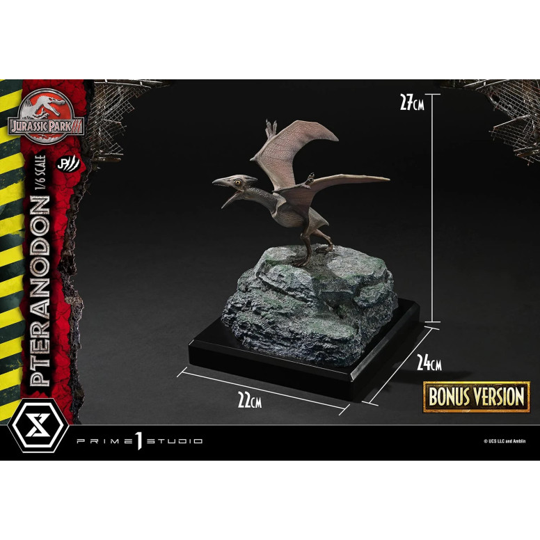 Prime 1 Studio - Jurassic Park III - Pteranodon Bonus Version Legacy Museum Collection 1/6