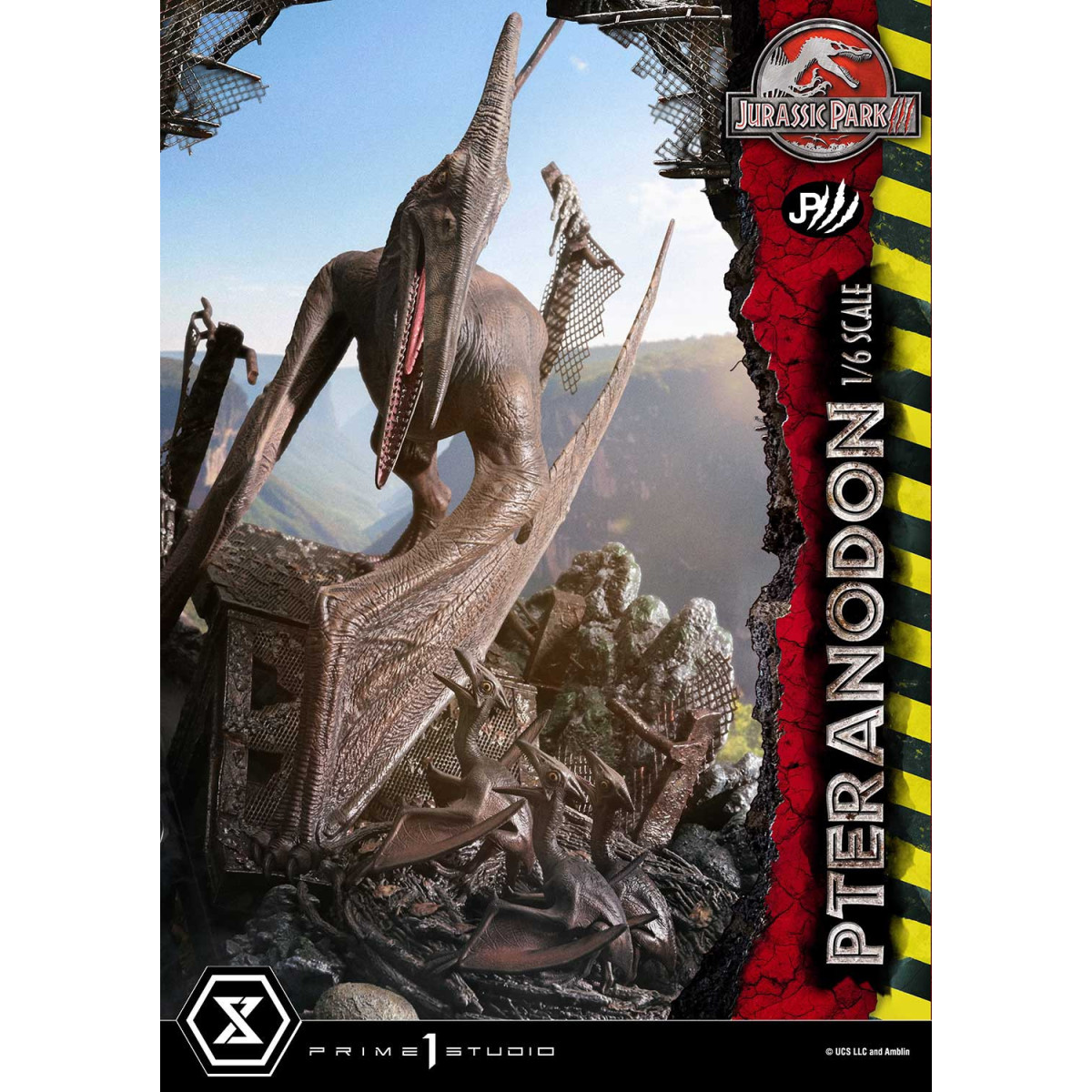 Prime 1 Studio - Jurassic Park III - Pteranodon Legacy Museum Collection 1/6