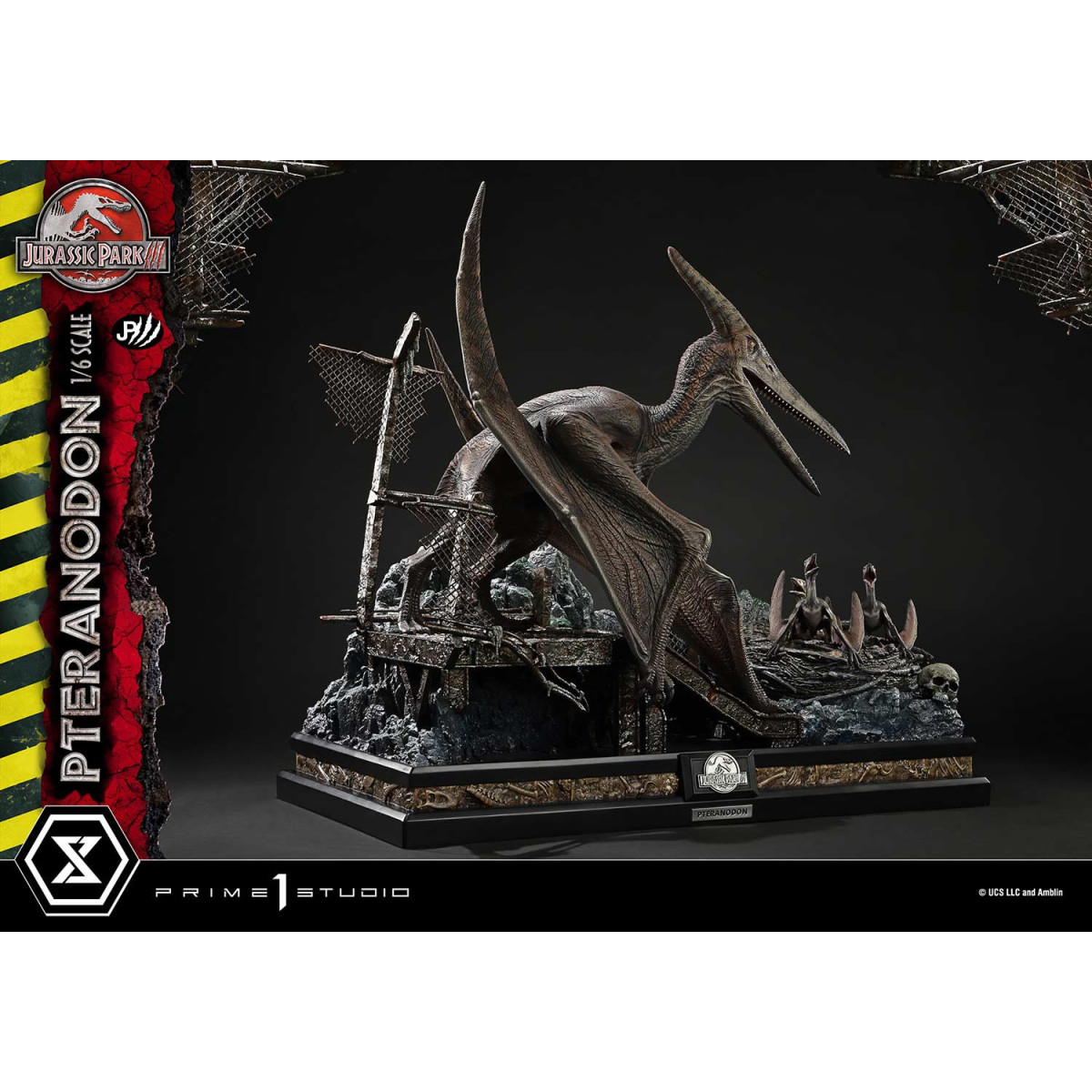 Prime 1 Studio - Jurassic Park III - Pteranodon Legacy Museum Collection 1/6