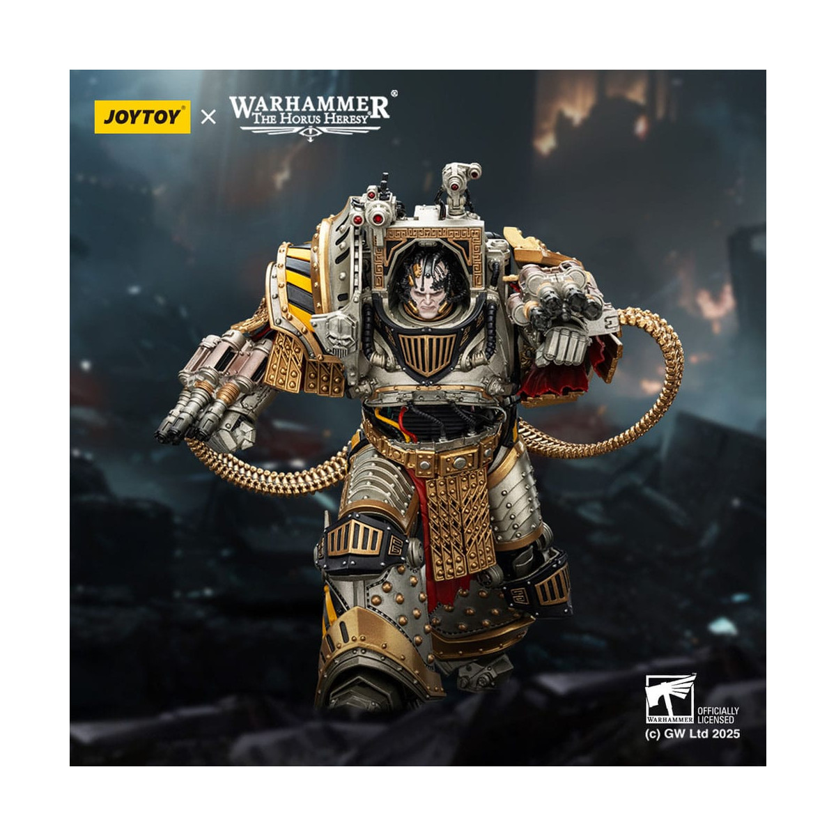 Joytoy - Warhammer - Iron Warriors Perturabo Primarca de la LV Legión