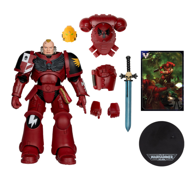 Mc Farlane - Blood Angels Sargento Intercesor de Asalto - Warhammer 40K