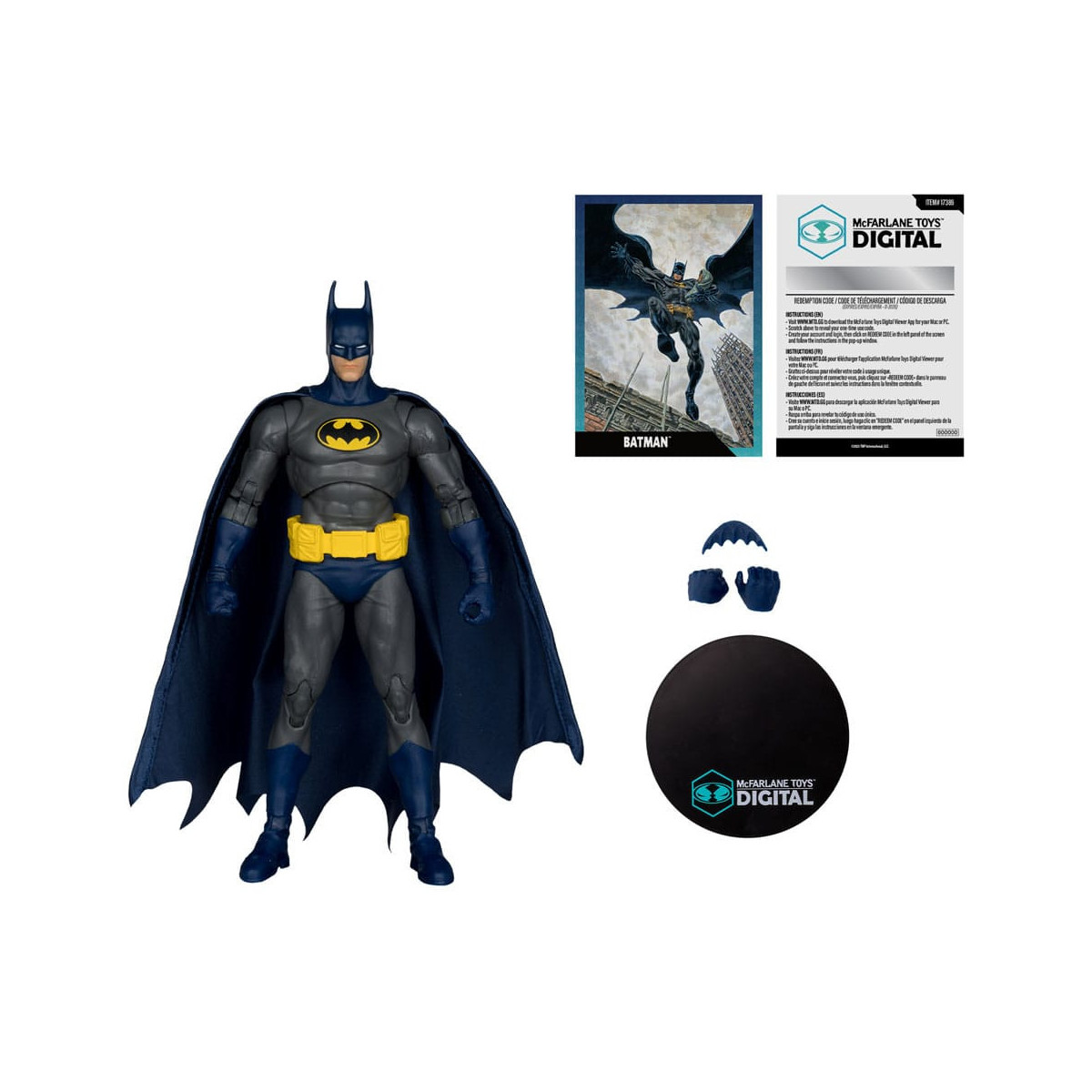 Mc Farlane Juguetes Coleccionables Digitales - DC Direct Batman (Tierra de Nadie) 1/12