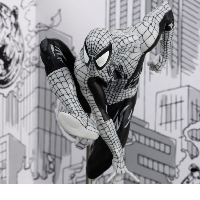 Mc Farlane - Marvel Line Art - Estatuilla Spider-Man 6 1/10 Gold Label