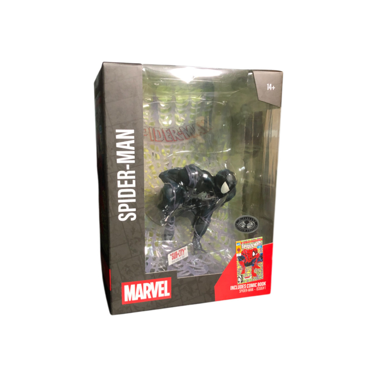 Mc Farlane - Marvel Spider-Man - Spider-Man 1 CHASE 1/6 Edición Platino