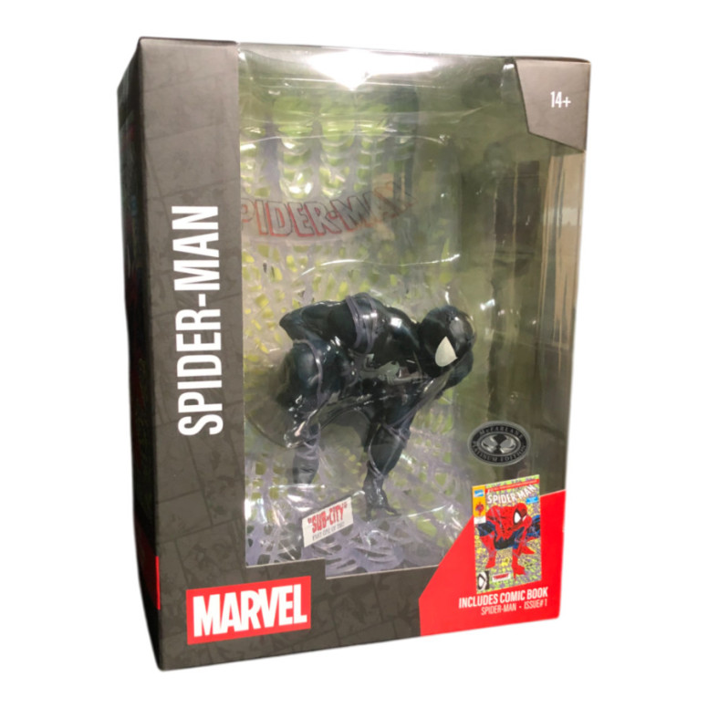 Mc Farlane - Marvel Spider-Man - Spider-Man 1 CHASE 1/6 Edición Platino