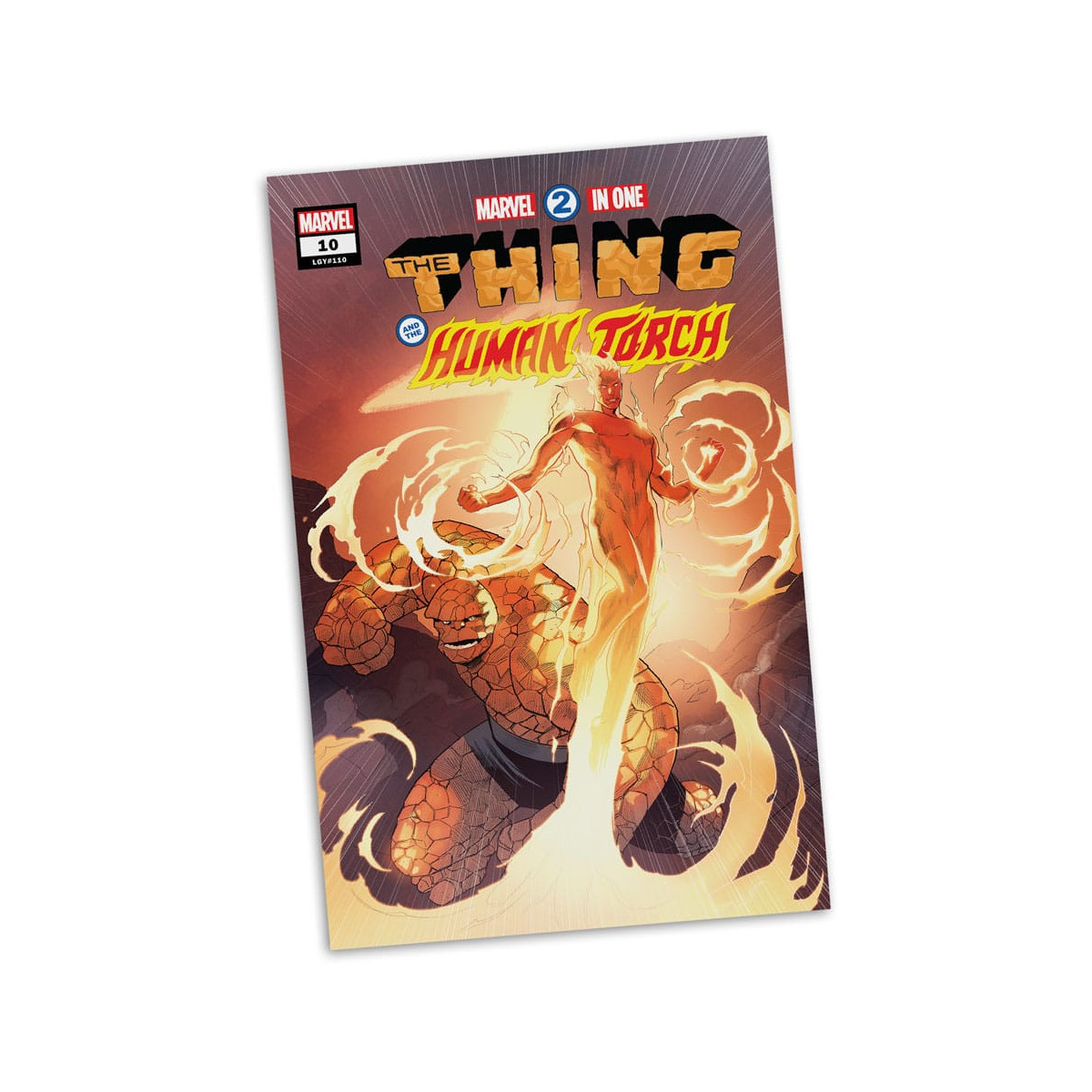 Mc Farlane Marvel La Cosa y La Antorcha Humana - Antorcha Humana (Marvel 2 en 1 10) 1/6