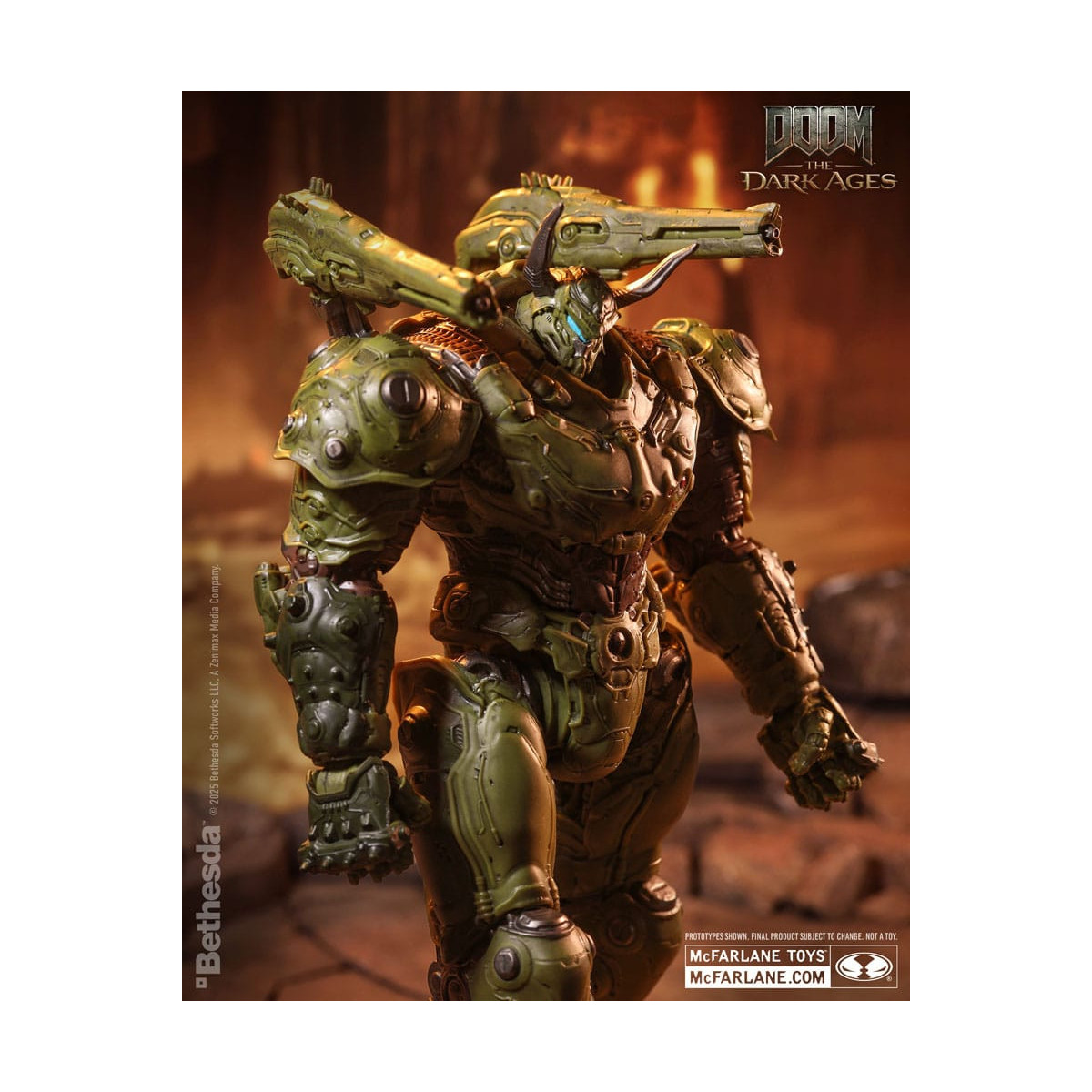 Mc Farlane - Doom Cazadora Atlan - Doom: The Dark Ages 1/6