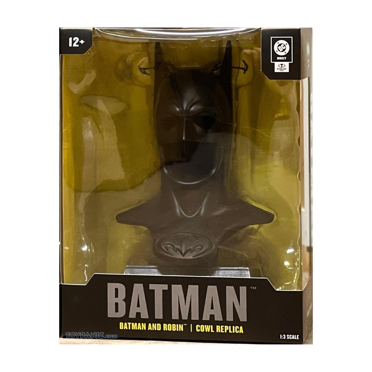 Mc Farlane DC Direct - Batman y Robin Cowl Replica 1/3 - Máscara de Batman