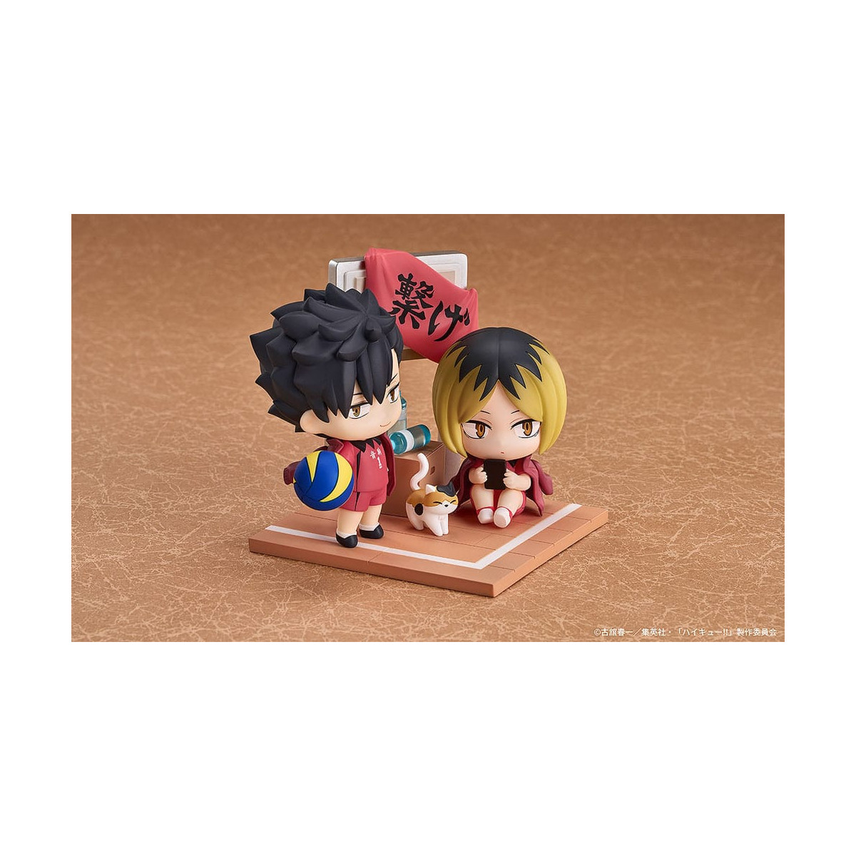 ¡GoodSmile - Qset Tetsuro Kuroo & Kenma Kozume - Pack 2 figuras HAIKYUU ! A LA CIMA