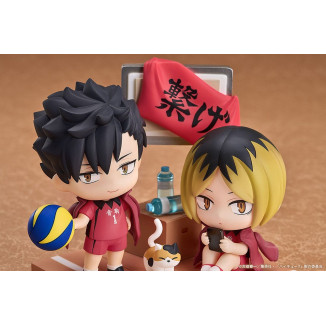 ¡GoodSmile - Qset Tetsuro Kuroo & Kenma Kozume - Pack 2 figuras HAIKYUU ! A LA CIMA