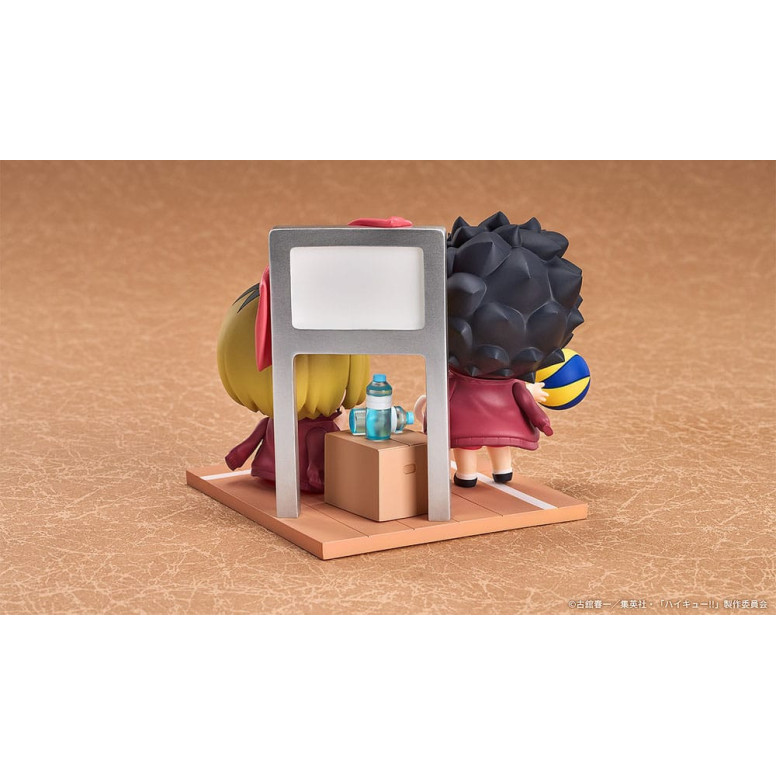 ¡GoodSmile - Qset Tetsuro Kuroo & Kenma Kozume - Pack 2 figuras HAIKYUU ! A LA CIMA