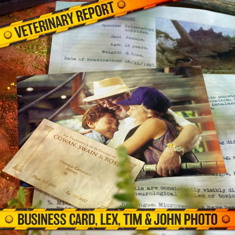 Doctor Collector - Jurassic Park - Kit de recuerdos perdidos