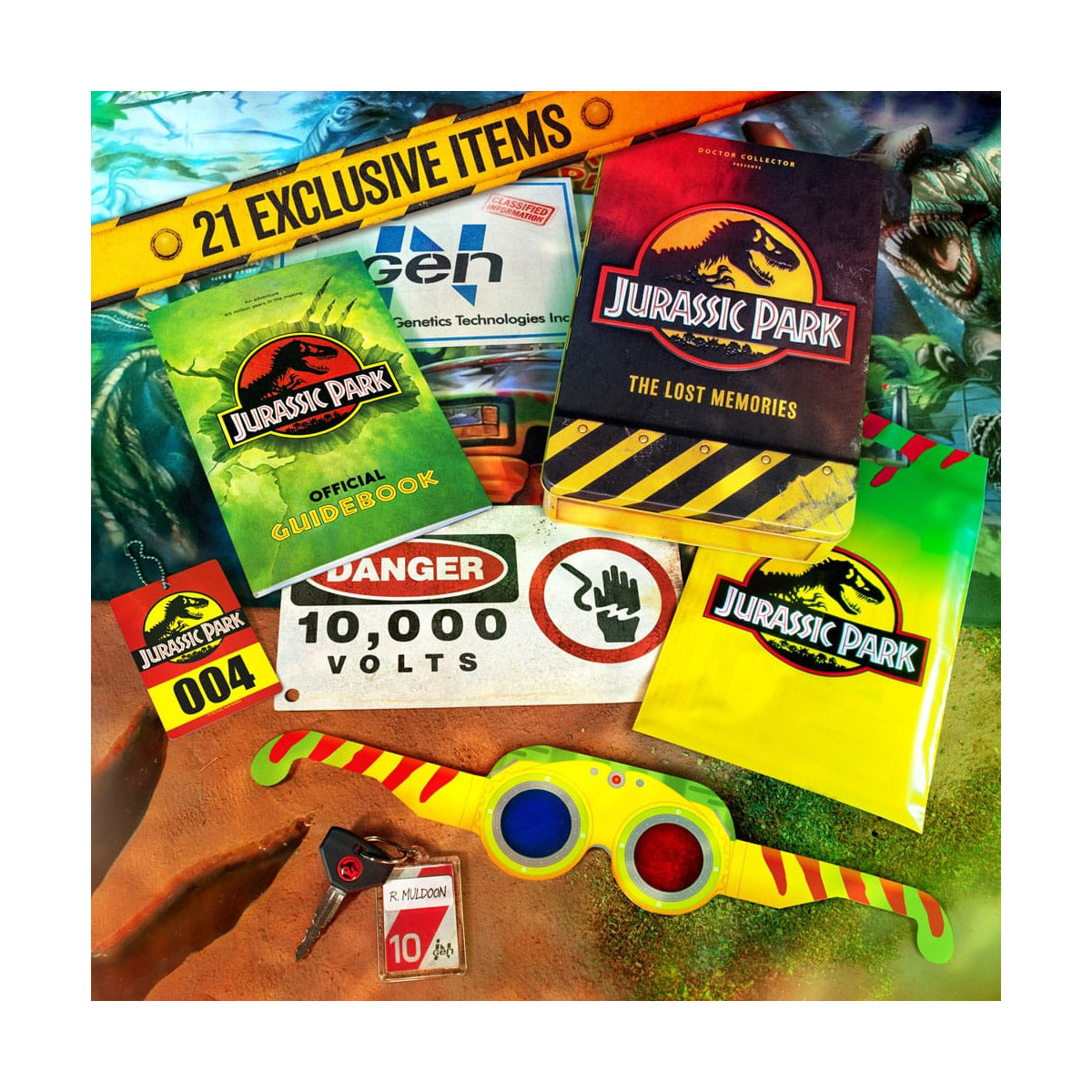 Doctor Collector - Jurassic Park - Kit de recuerdos perdidos