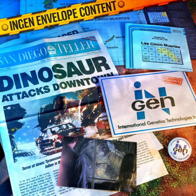 Doctor Collector - Jurassic Park - Kit de recuerdos perdidos
