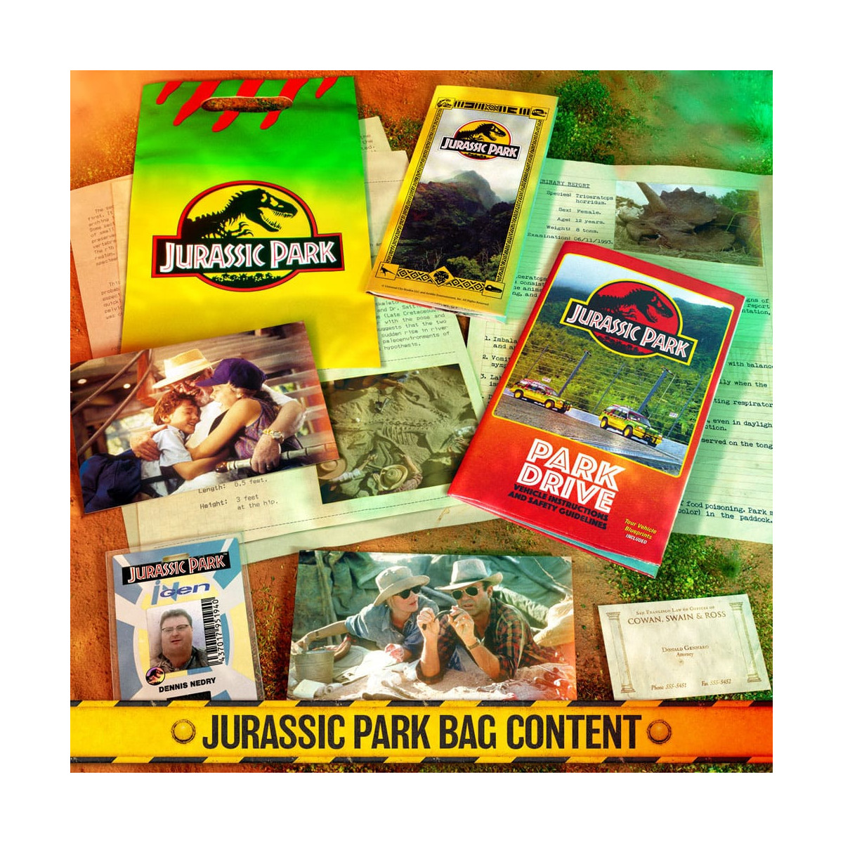 Doctor Collector - Jurassic Park - Kit de recuerdos perdidos