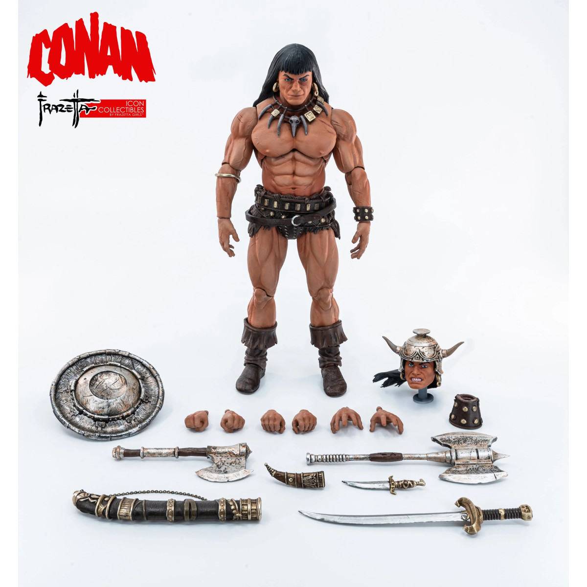 Icon Collectibles Frank Frazetta - Conan 1/12