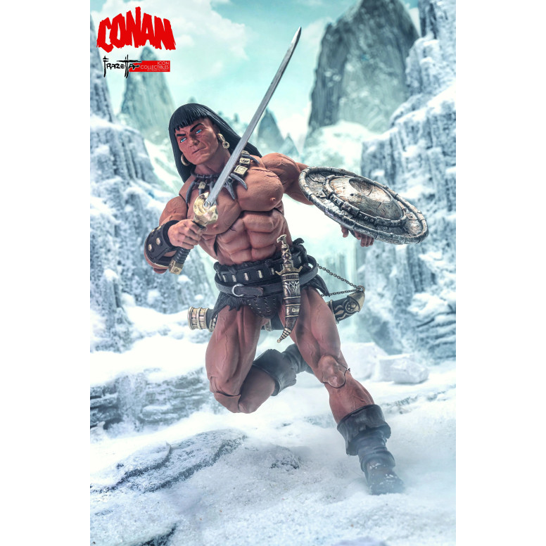 Icon Collectibles Frank Frazetta - Conan 1/12