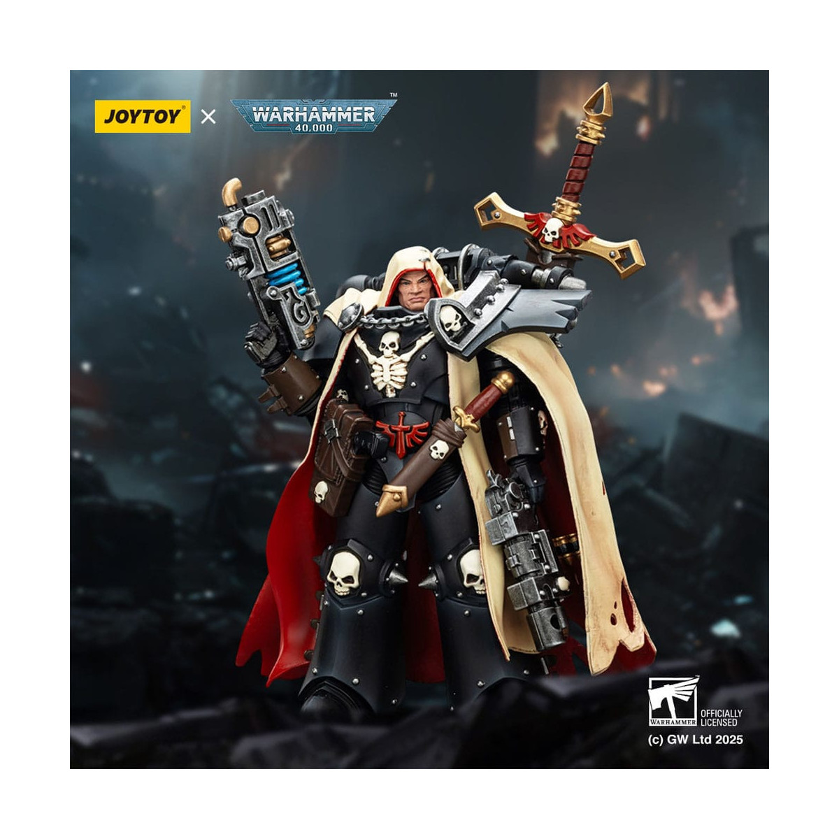 JoyToy Caos Space Marines - Cypher Señor de los Caídos - Warhammer 40K