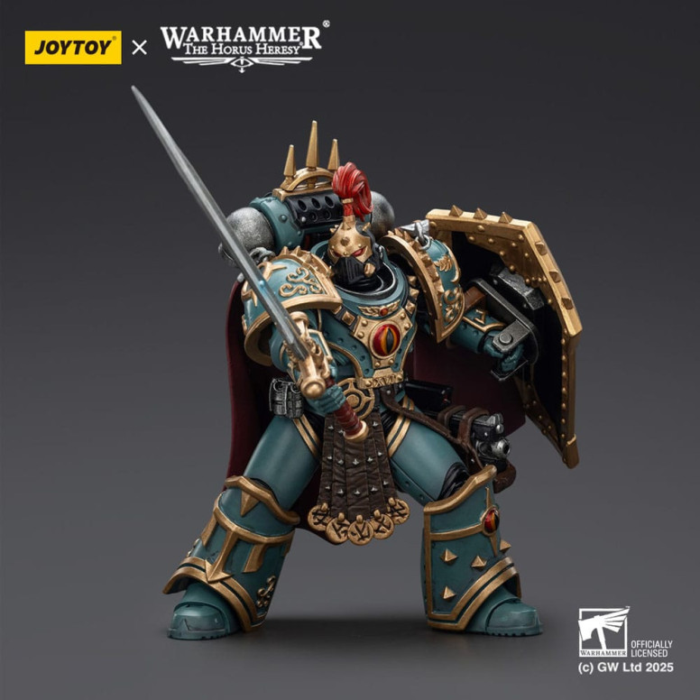 JoyToy Space Marines - Sons of Horus - Pequeño Horus Aximand Capitán de la 5ª Compañía 1/18 - La Herejía de Horus