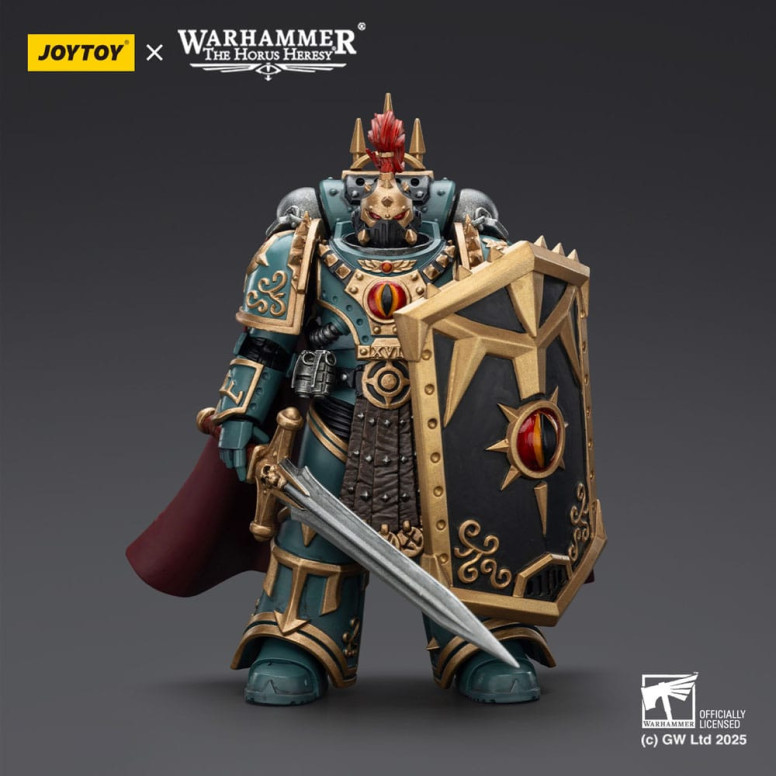 JoyToy Space Marines - Sons of Horus - Pequeño Horus Aximand Capitán de la 5ª Compañía 1/18 - La Herejía de Horus