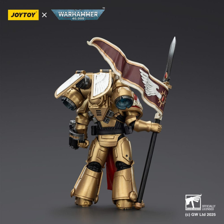 JoyToy Space Marines - Blood Angels - Patrulla de Combate Blood Angels Guardia Sanguinaria 3 con Angelus Boltgun y Encarmine