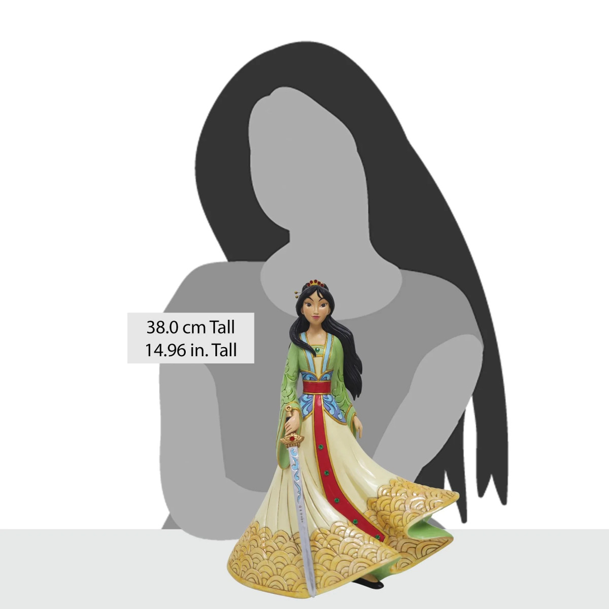 Enesco - Mulan Deluxe - Disney Tradición de Jim Shore