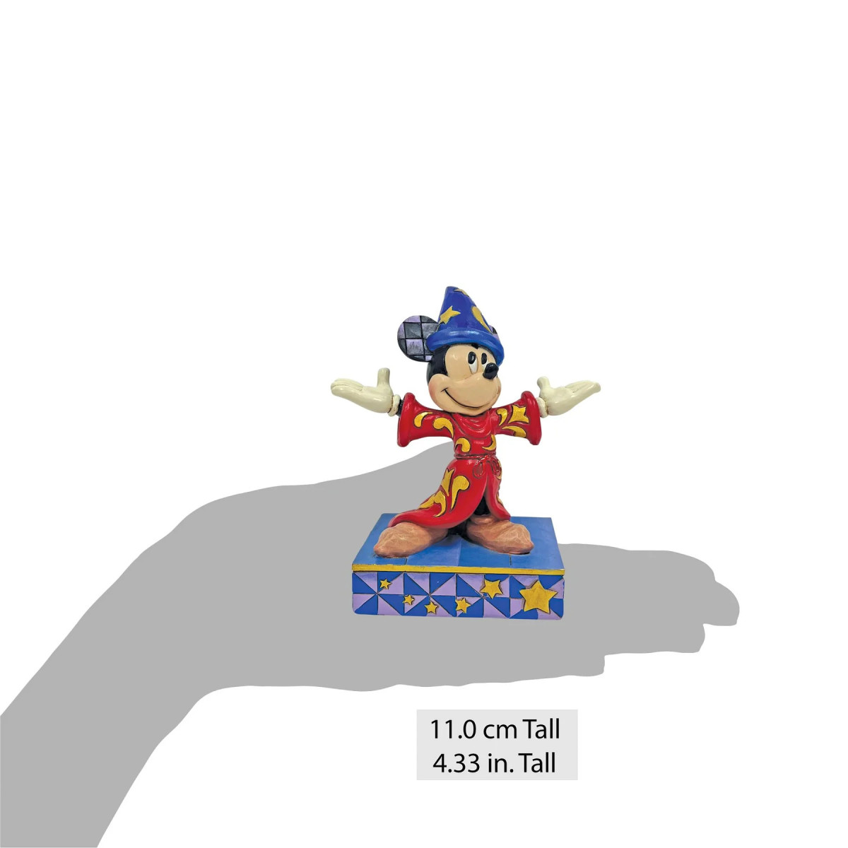 Enesco Disney Tradiciones de Jim Shore - Mickey Mouse Sorcier - Fantasia