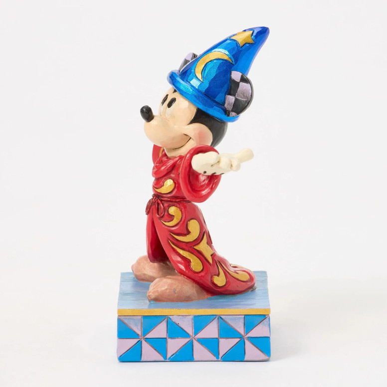 Enesco Disney Tradiciones de Jim Shore - Mickey Mouse Sorcier - Fantasia