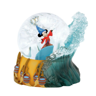 Enesco Disney Showcase - Globo de nieve Fantasia 85 aniversario - Snowglobe Mickey Mouse