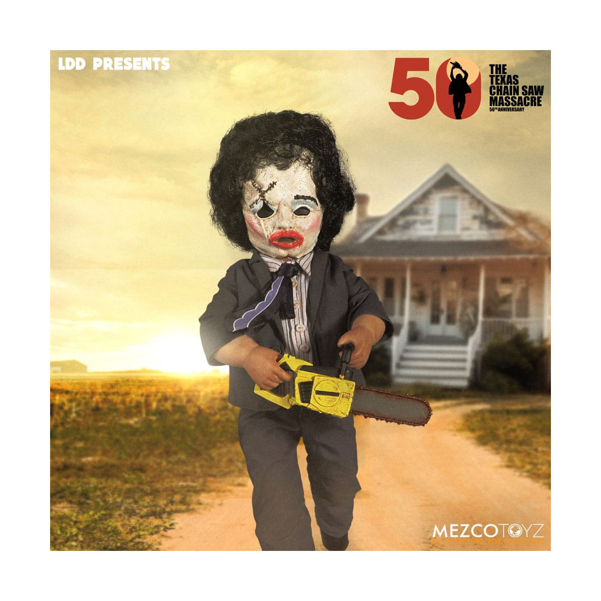 Mezco Living Dead Dolls La matanza de Texas - Leatherface Deluxe Edition (1974)
