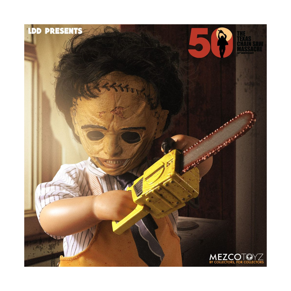 Mezco Living Dead Dolls La matanza de Texas - Leatherface Deluxe Edition (1974)